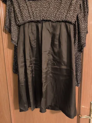 Vestido Mango estampado lunares