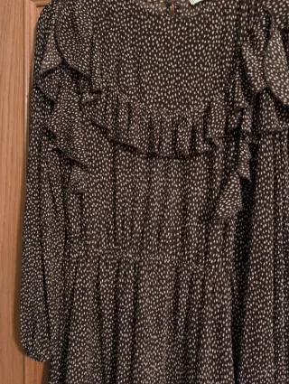 Vestido Mango estampado lunares