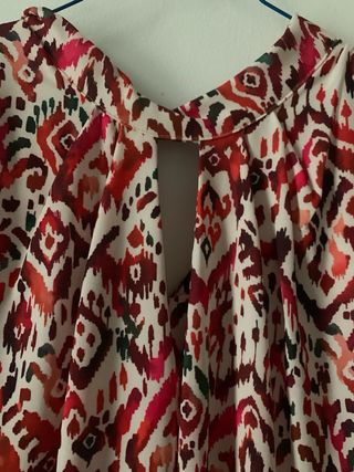 Vestido estampado multicolor