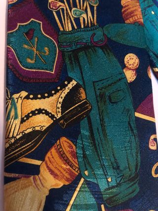 Corbata Elegante con Brillo Golf