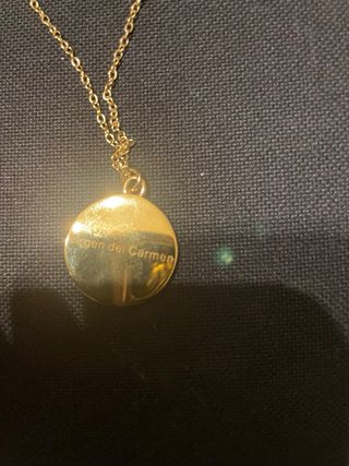 Medalla Virgen del Carmen con cadena