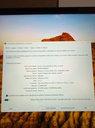 Portátil Alienware X14 R2 RTX 4060 32GB 1TB SSD