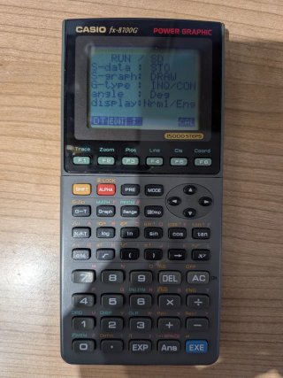 Calculadora Casio fx-8700G Power Graphic