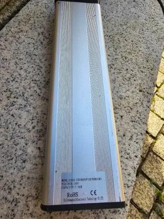 Bicicleta Eléctrica Plegable Gris, Marca Coluver.