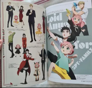 Spy x Family Animation 1st Mission Artbook