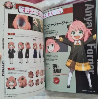 Spy x Family Animation 1st Mission Artbook
