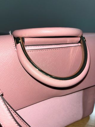 Bolso Parfois Rosa con forro Marrón