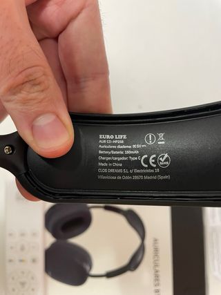 Auriculares Bluetooth 5.0 EURO LIFE