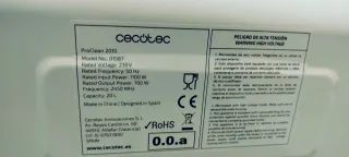 Microondas Cecotec Blanco