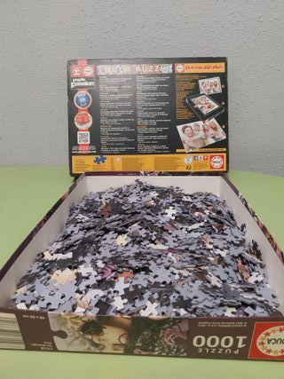 Puzzle Educa 1000 piezas The Midnight Rose