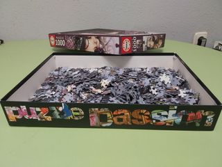 Puzzle Educa 1000 piezas The Midnight Rose