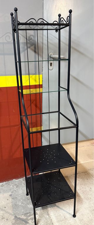 Estantería IKEA RÖNNSKÄR Metal Negro