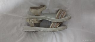 Sandali bambina oro/argento tg 36