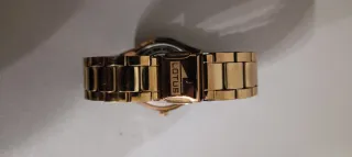 Reloj Lotus Mujer Dorado y Blanco, Mod. Lotus Tren