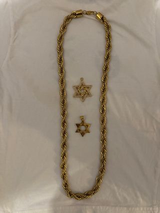 Cordon bañado en oro