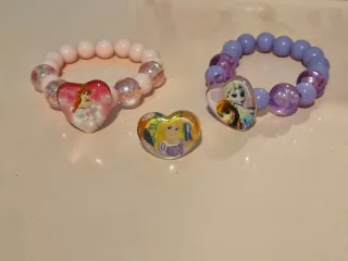 Pulseras de princesas niñas