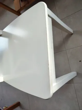 Silla Ikea Madera Blanca