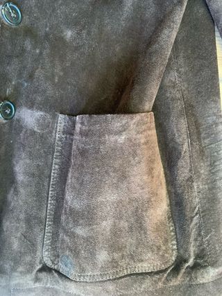 Chaqueta Zara Ante Marrón