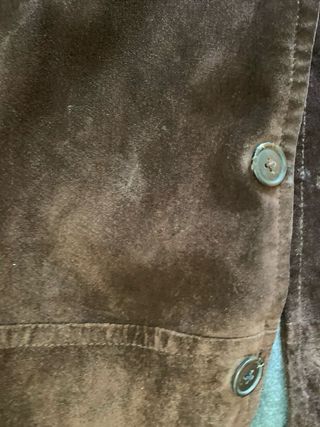 Chaqueta Zara Ante Marrón