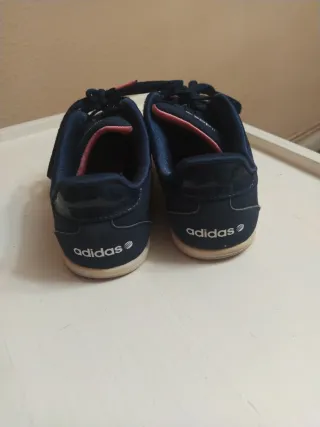 Deportivas Adidas Azul y Rosa