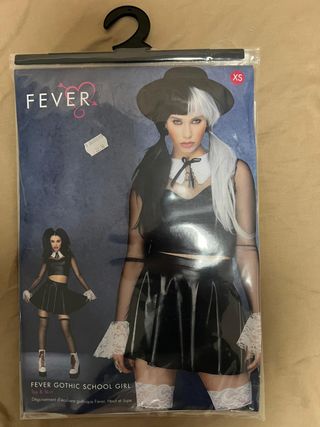 Disfraz Escolar Gótico Fever Talla XS