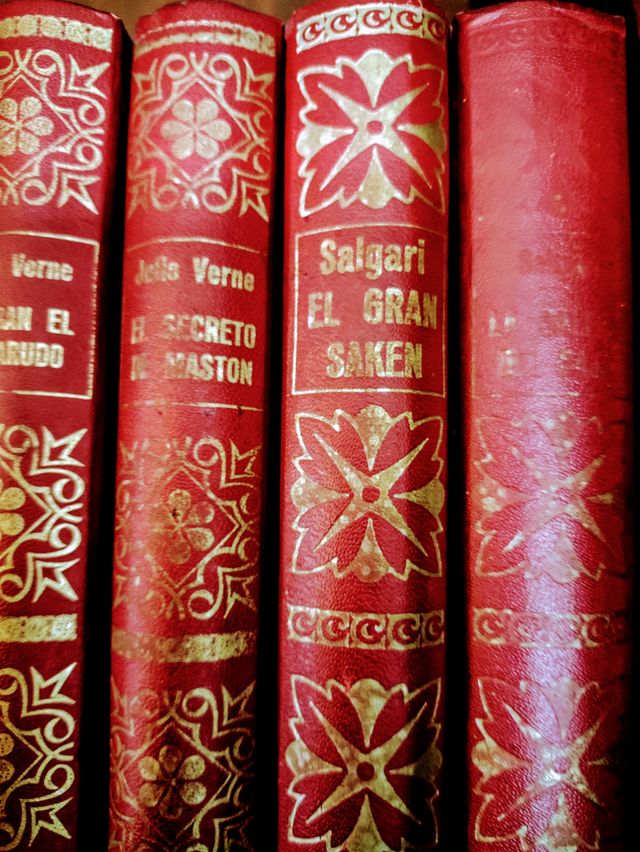 PACK 9 LIBROS DE AVENTURAS DE VERNE Y SALGARI