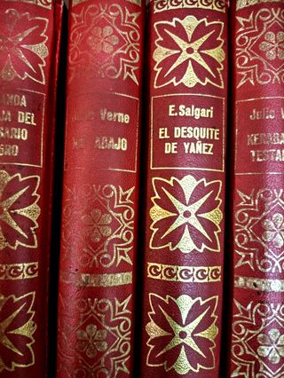 PACK 9 LIBROS DE AVENTURAS DE VERNE Y SALGARI