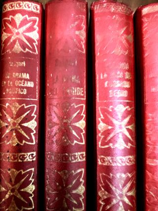 PACK 9 LIBROS DE AVENTURAS DE VERNE Y SALGARI