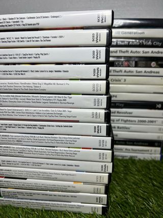 Lote ps2 + 35 juegos + 18 demos