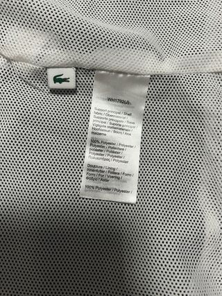 Giacca Lacoste Nera invernale Nuova pavia