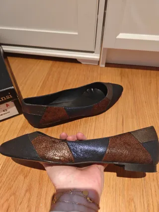 Zapatos planos piel Dansi talla 42