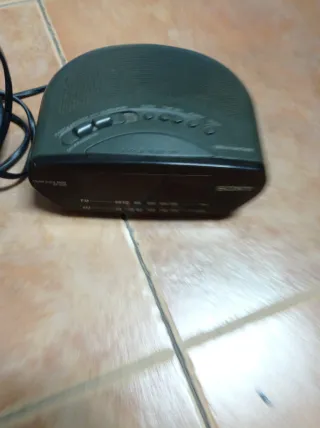 Radio Despertador Sony ICF-C211 Gris
