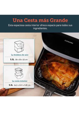 Freidora de aire Cosori 5.5L