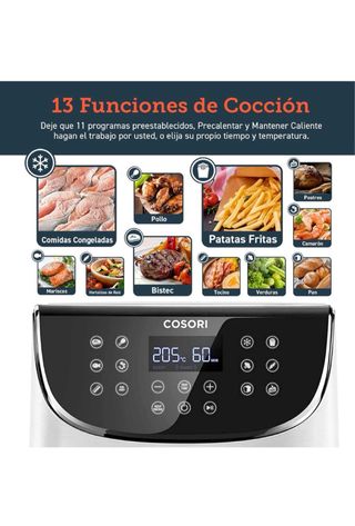 Freidora de aire Cosori 5.5L