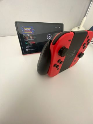 Nintendo Switch OLED Edición Mario Roja
