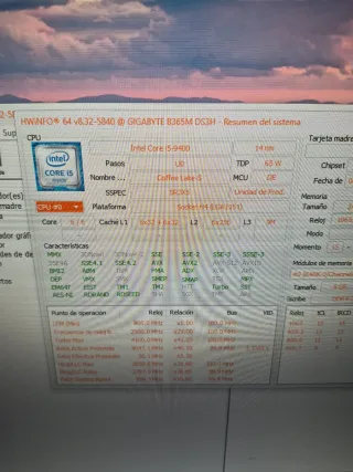 PC Gaming i5 / 28GB RAM / 500GB+1TB / GTX1060 6Gb