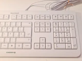 Teclado Cherry KC 1000 Blanco