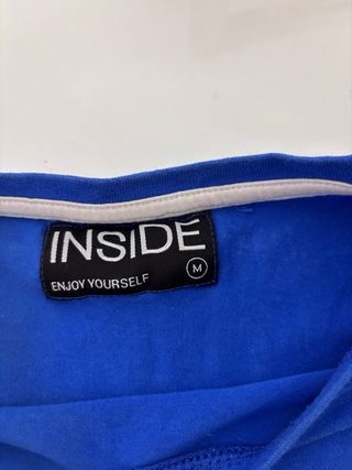 Camiseta juvenil INSIDE azul