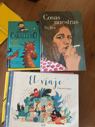 Libros juveniles e infantiles variados