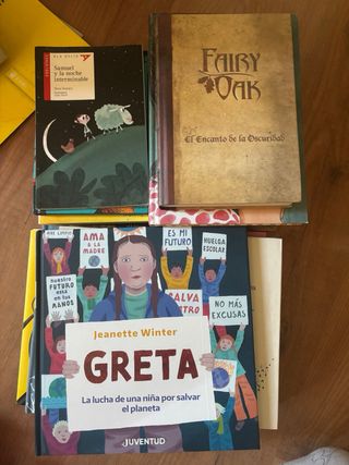 Libros juveniles e infantiles variados