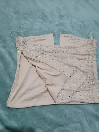 Top Corsé Brillos Bershka Talla S