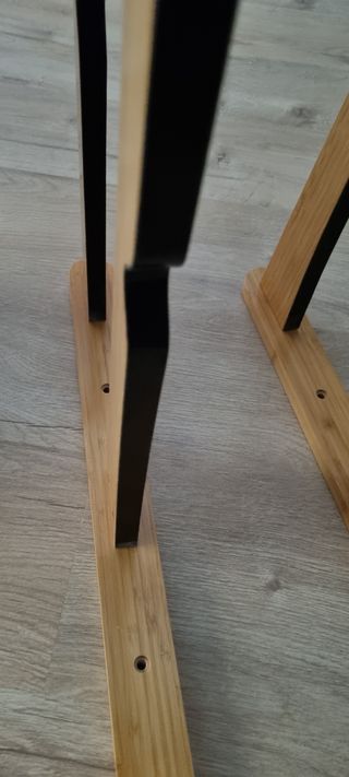 Rack / Soporte de madera de Bambú 3 tablas surf