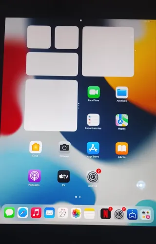 Ipad air 2 color silver plat