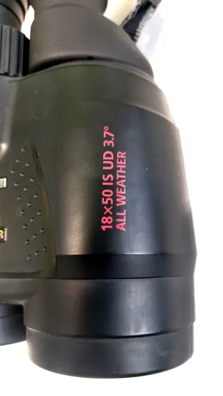 Prismáticos Canon Image Stabilizer 18x50 IS UD 3.7