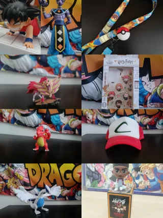 Lote Figuras Anime y Pokémon