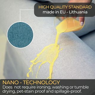 Funda sofá cama ALLERUM - Color verde