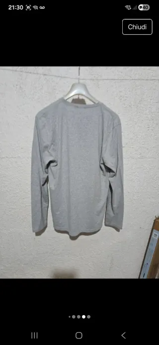 Polo England T-shirt Uomo XXL Grigio