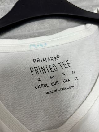 Camiseta Primark Blanca