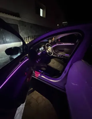 Luces LED RGB Acrílicas para Interior de Coche