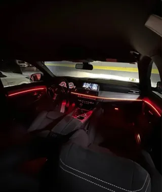 Luces LED RGB Acrílicas para Interior de Coche